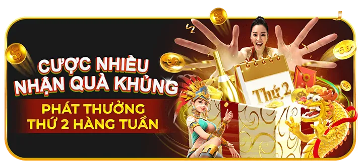 Thưởng nạp tiền hàng ngày và hàng tuần tại NWE88